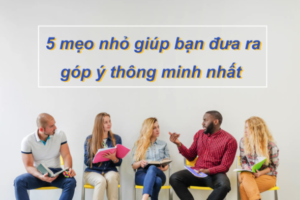 Trong cuộc sống hằng ngày, kể cả trong lúc làm việc nhóm ở trường, có những tình huống khó xử buộc bạn phải lên tiếng, phải đưa ra lời góp ý hoặc phê bình người khác. Nhưng phải ứng xử như thế nào để không rạn nứt mối quan hệ hiện tại? Cùng Global Me điểm qua mô hình gồm 5 tips ứng xử giúp bạn phải cân nhắc để góp ý một cách khéo léo và thông minh nhất.